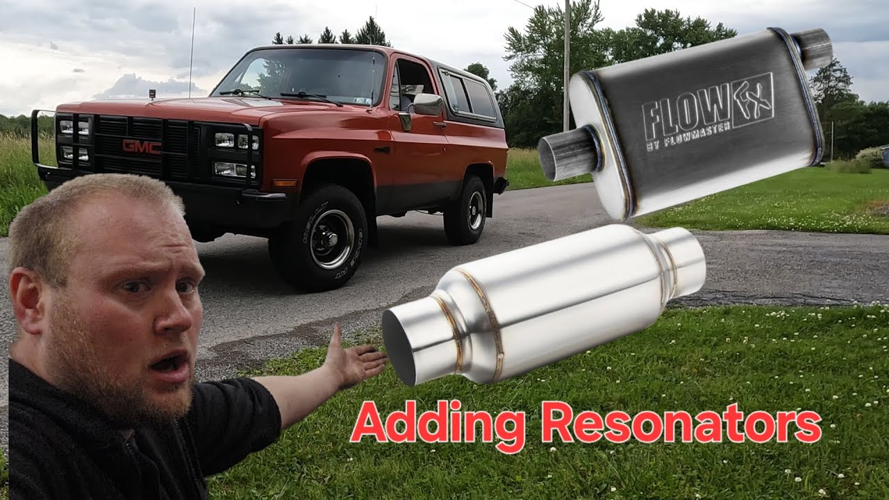 TBI 350 K5 Blazer True Duals No Resonators VS With Resonators FlowFx Mufflers Comparison