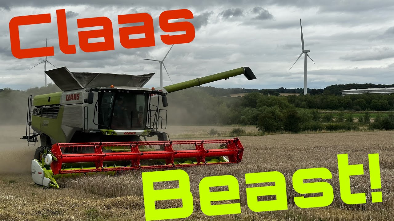 Комбайны Claas вышли из строя! Поломка пресс-подборщика… куча масла!