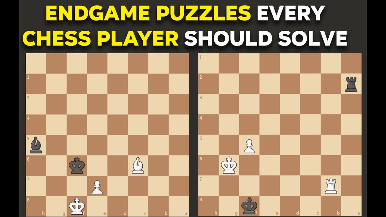 Endgame Puzzles Every Chess Player Should Solve