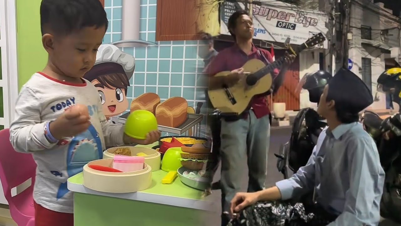Lucunya Gus Novel ST Ucat Belajar Jadi Chef, Gus Iqdam Ikut Nyanyi Saat Bertemu Pengamen
