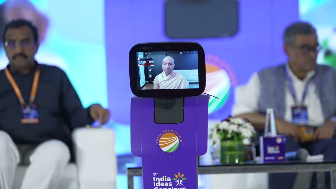 H.H Om Swami at 7th India Ideas Conclave - IIC 2022