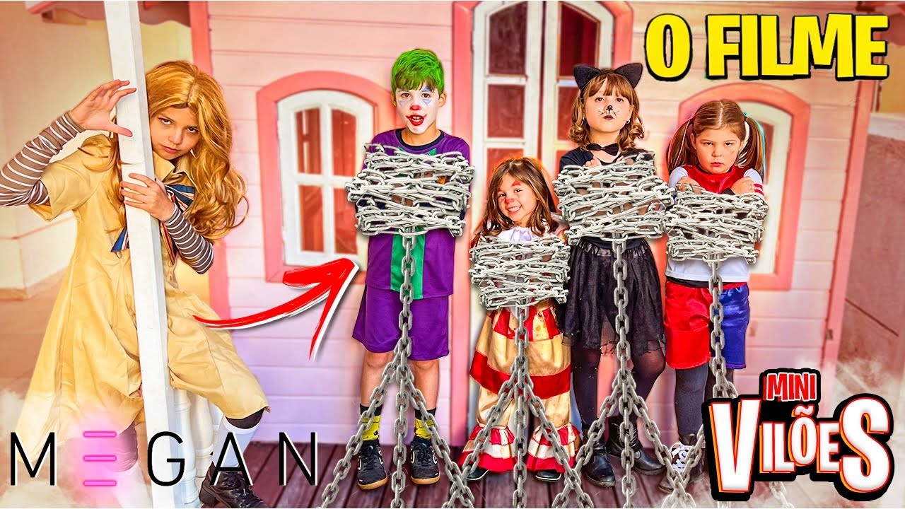 A FILHA DA BONECA M3GAN DO MAL ATACOU TODOS OS FILHOS DE TODOS OS SUPER VILÕES O FILME