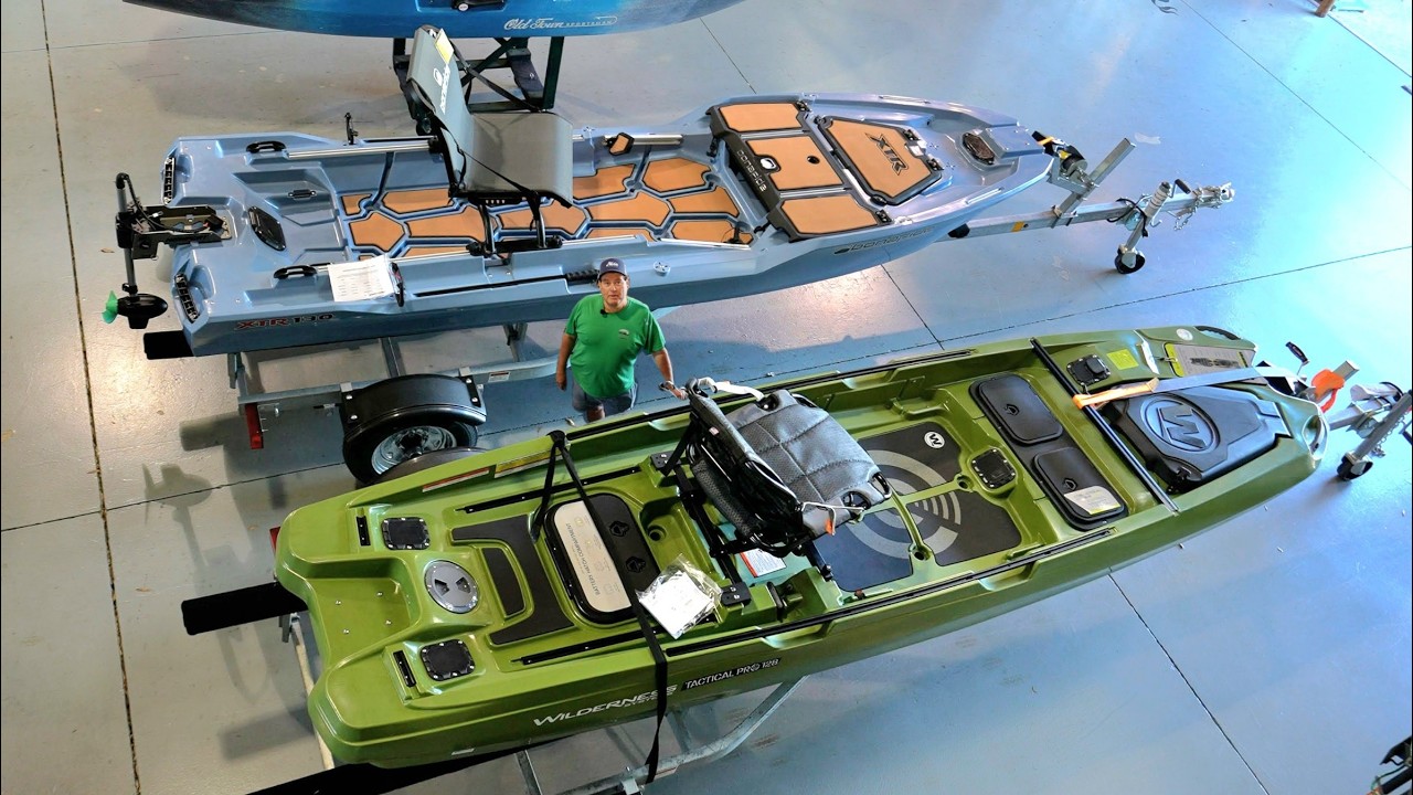 The KAYAKS that Will BLOW YOUR MIND FOREVER,  HONEST RAW comparison Tactical 128 vs Bonafide XTR 130