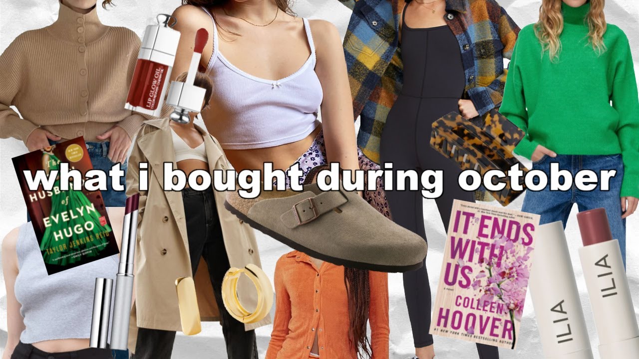 what i bought this month | october 2021