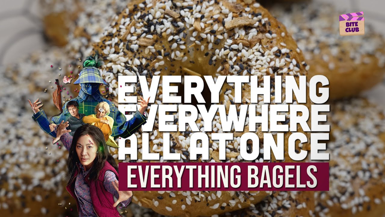 Everything, Everywhere, All At Once: Bagel recipe | the whole universe in the palm of your hand! 🥯