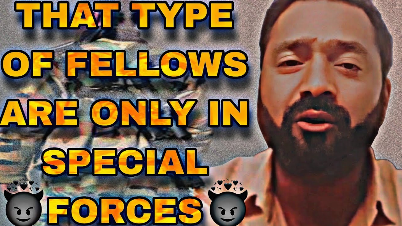FELLOWS ARE IN SPECIAL FORCES 🔥 | MAJOR VIVEK JACOB | 9&11 PARA SF