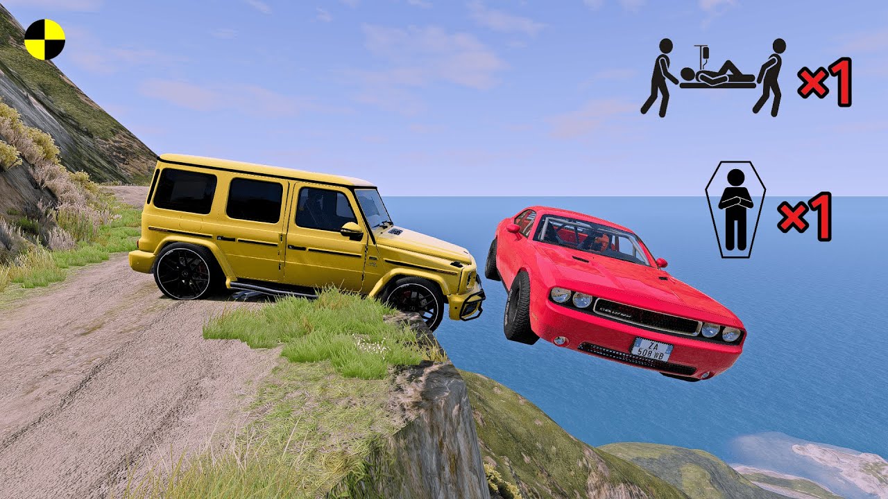Realistic High-Speed Car Crashes in BeamNG.drive #112 | Ultra Detailed Crash Compilation