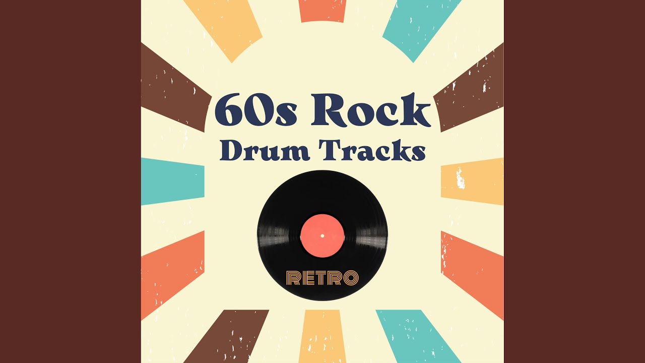 60s Vintage Rock Drum Track (140 Bpm)