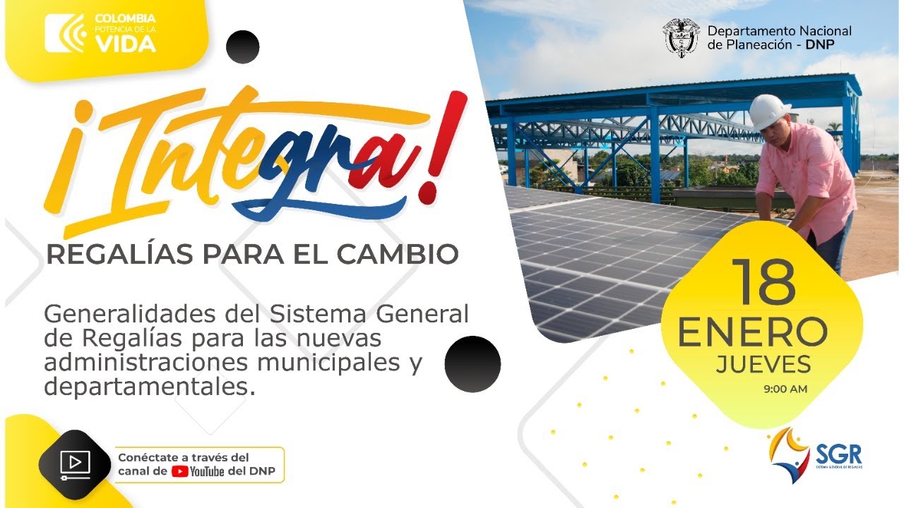 ¡Integra! Regalías para el cambio