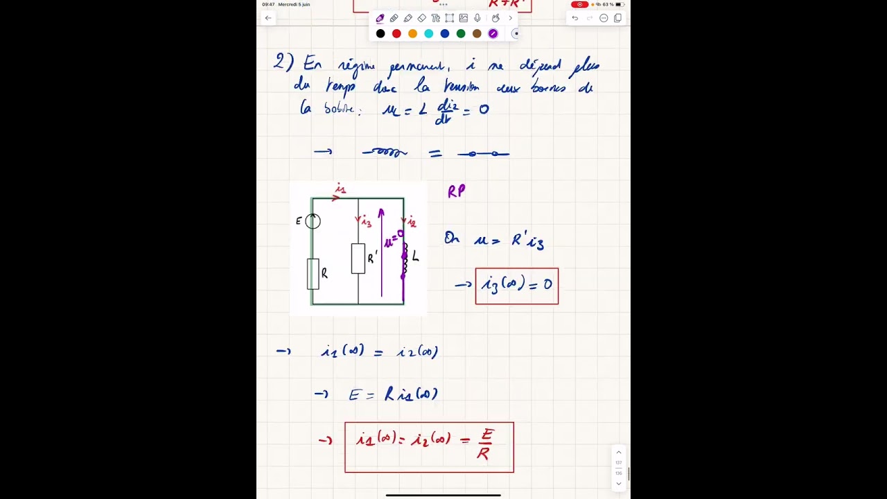 circuit RL (électrocinétique)