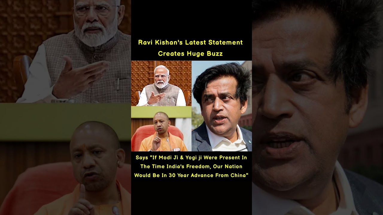 BJP MP Ravi Kishan has created a buzz with his recent statement praising Prime