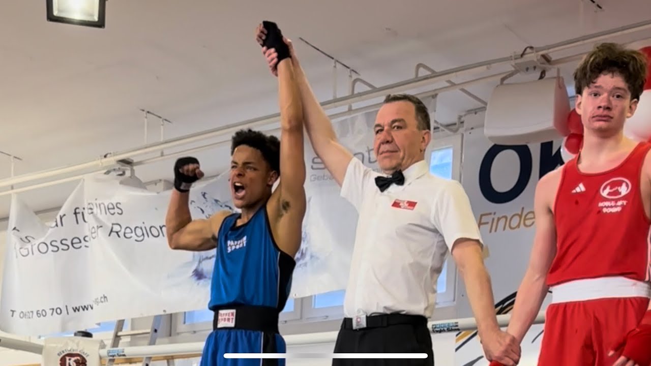 Dean Svatos (BC MÜLLHEIM) VS Schwarz Gabriel ( Noble Art Boxing ( Schweiz)