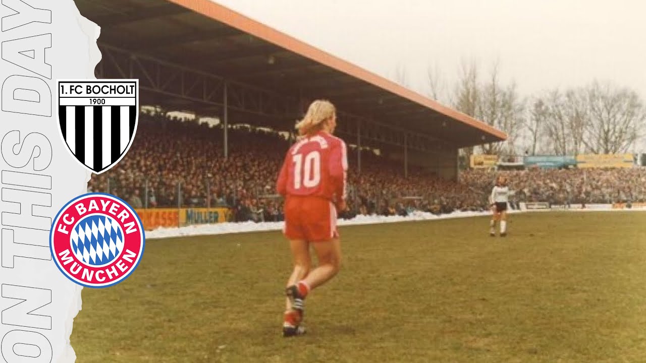 Vor 40 Jahren: 1. FC Bocholt - FC Bayern München // DFB-Pokal