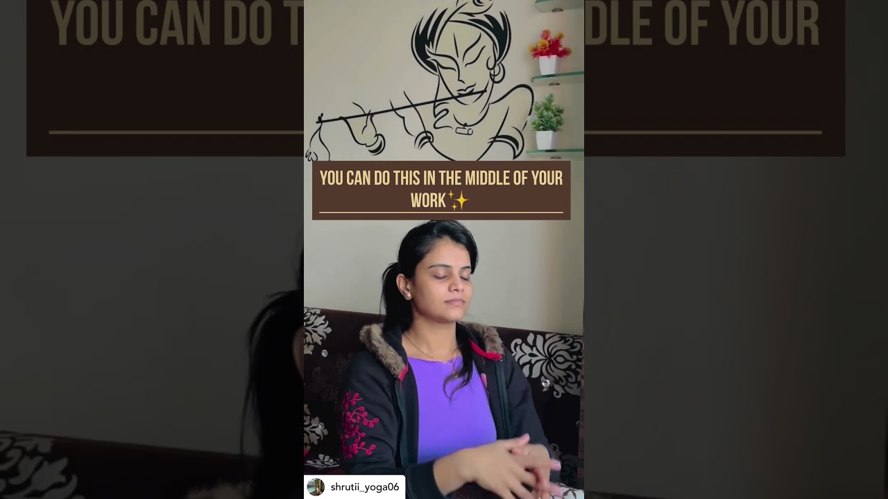 Stress ko karen dur.                                   #yoga#youtubeshorts #youtubehealth