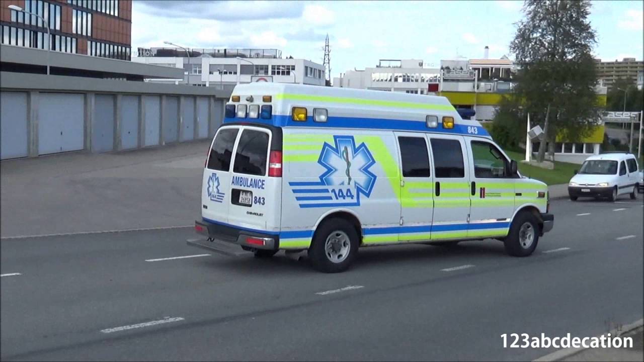 Ambulance SISMN La Chaux-de-Fonds