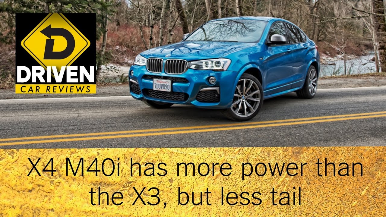 2017 BMW X4 M40i Car Review