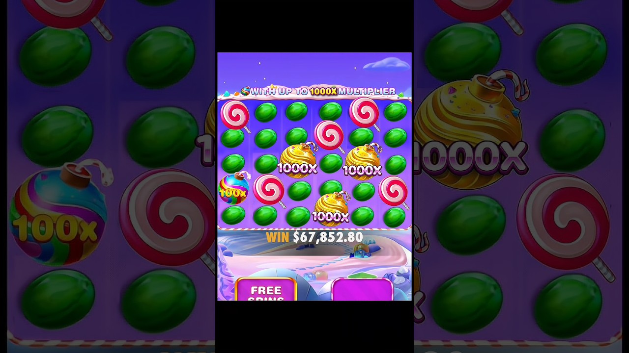 Sweet Bonanza 1000 Max Win #maxwin #sweetbonanza1000 #slot #maxwinsweetbonanza1000