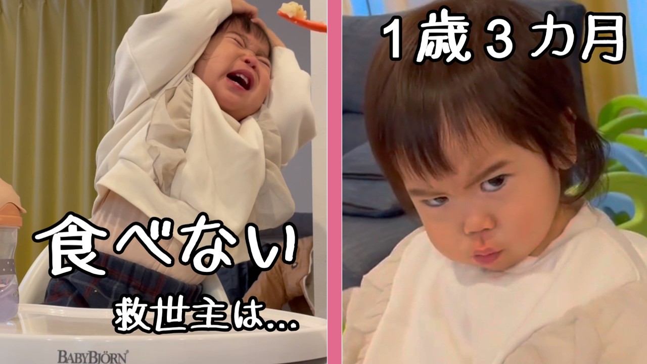 【１歳３か月】離乳食が順調だと思っていたら急に食べなくなった話