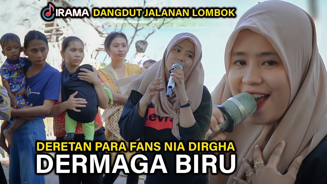 SEDANG VIRAL DERMAGA BIRU VERSI DANGDUT JALANAN BERSAMA NIA DIRGHA DAN IRAMA DOPANG