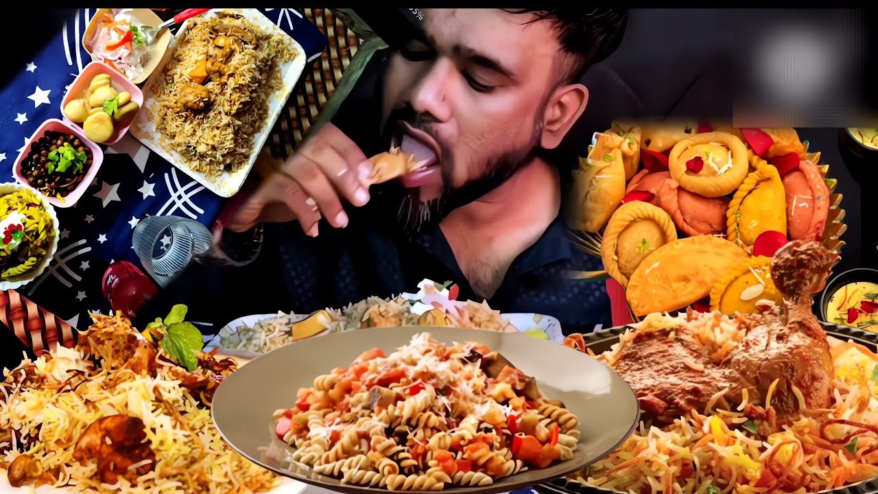 Food Challenge Indian Street Food | Chicken Biryani