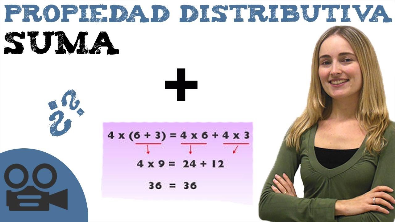 Propiedad distributiva de la suma