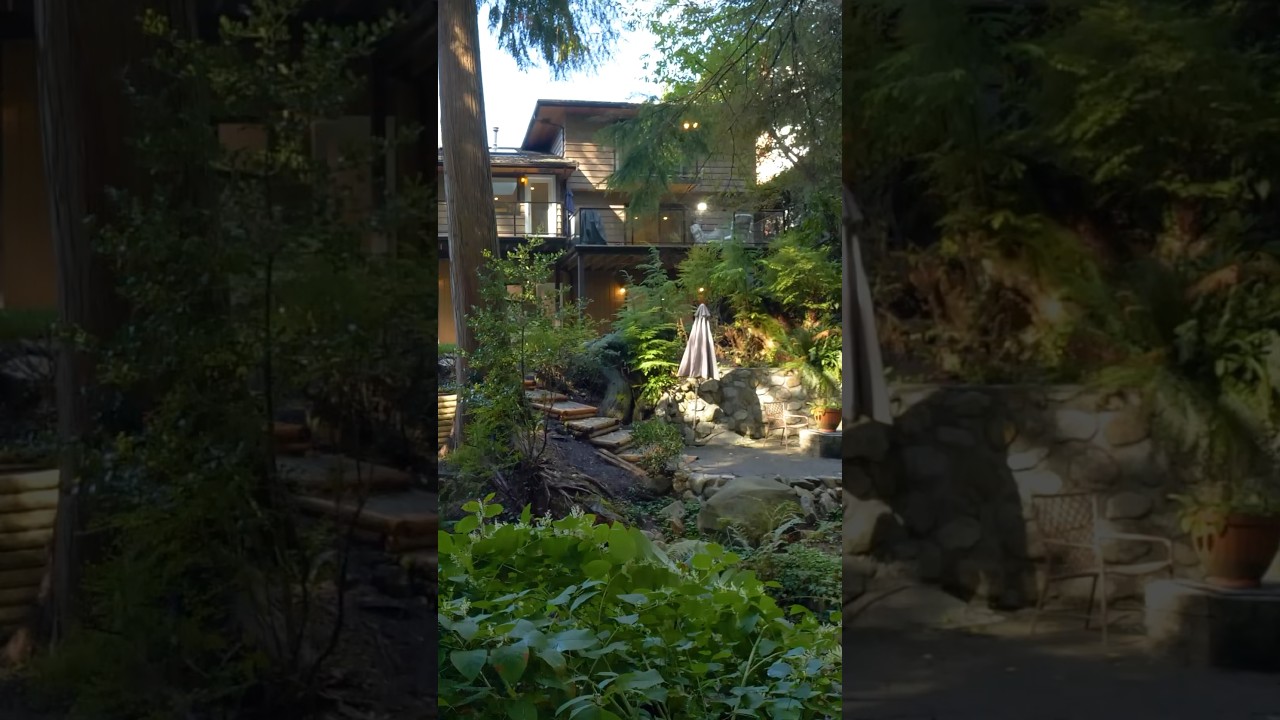 Here Comes The Sun! Beautiful Home surrounded by Nature in North Vancouver BC Canada