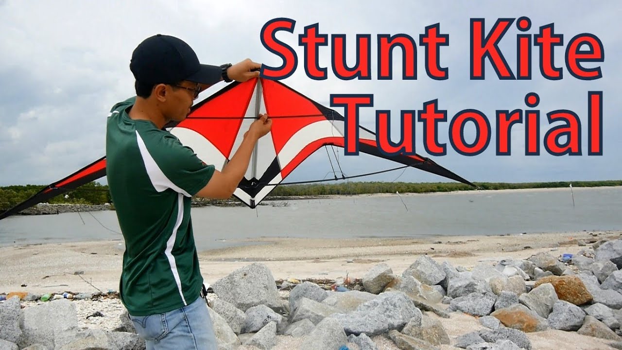 How To Assembly and Fly A Stunt Kite | Beginning