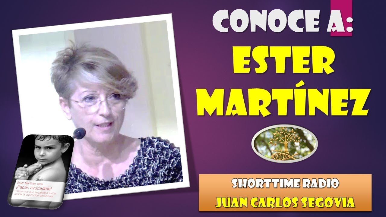 CONOCE A LA PSICÓLOGA ESTER MARTÍNEZ VERA