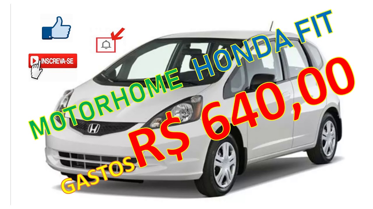 Mini Motorhome Honda Fit - 