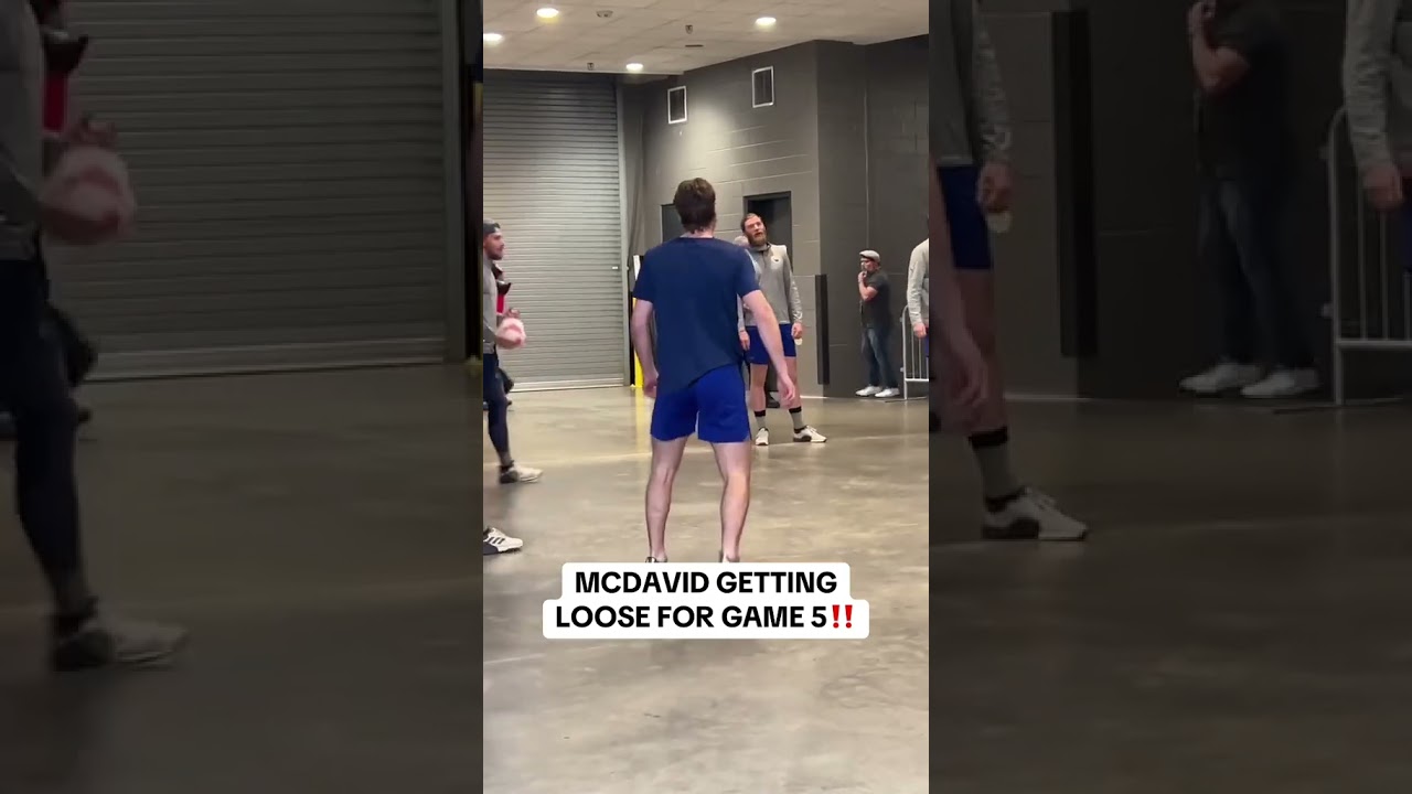 McDavid getting loose for Game 5 👀