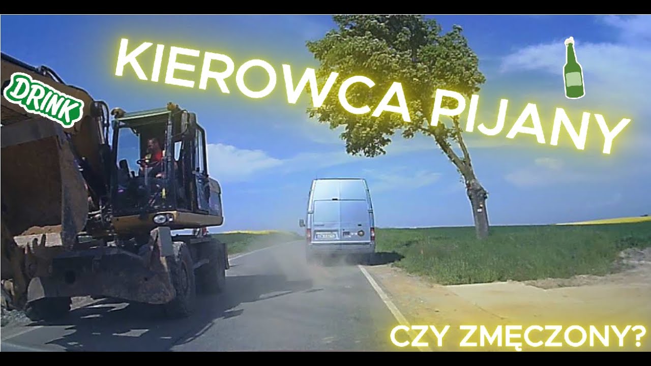 Jechał jakby był pod wpływem, policja zatrzymała go kilka km dalej #automobile #stopcham  #crash
