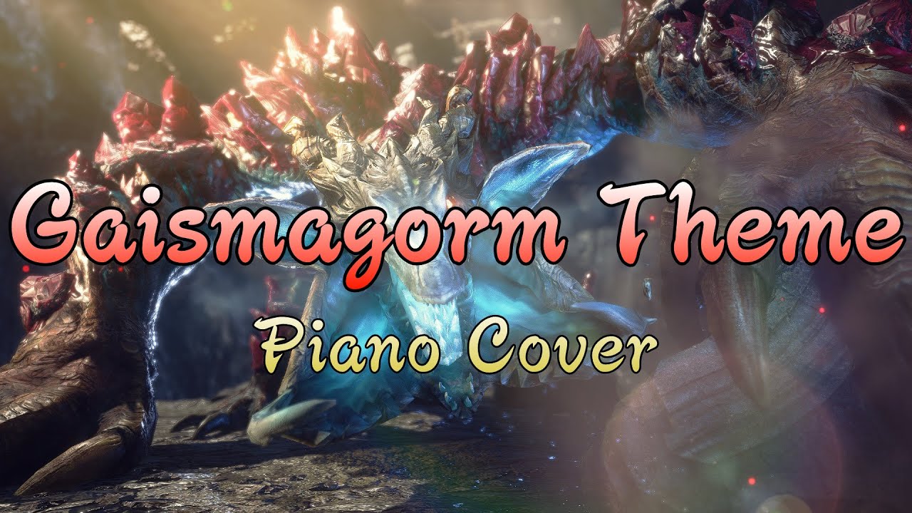 [MH Rise Sunbreak] Archdemon of the Abyss (Gaismagorm Theme) - Piano Cover + Sheets in description
