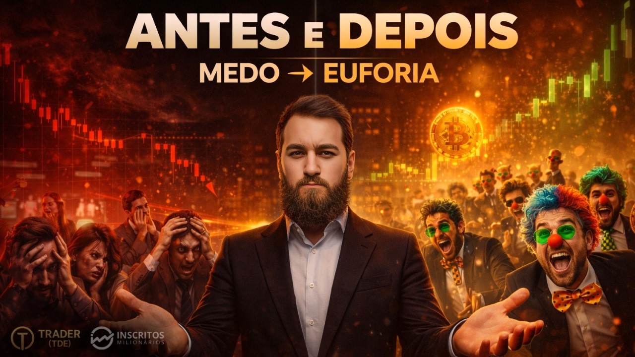 BITCOIN E CRIPTOMOEDAS: VAI SUBIR AT&Eacute; 76K ANTES DO MERGULHO!