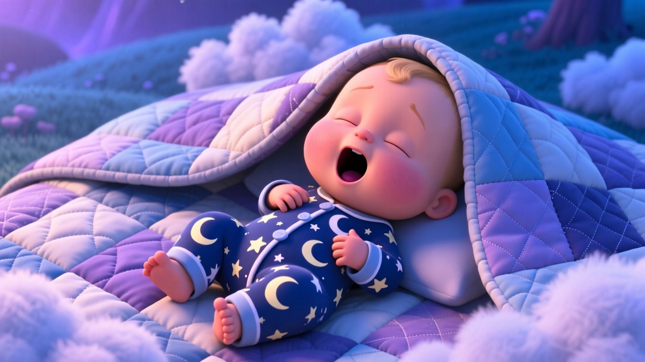Baby’s Magical Bedtime 🌙 | Calm Lullaby Song for Kids | Sweet Sleep Time