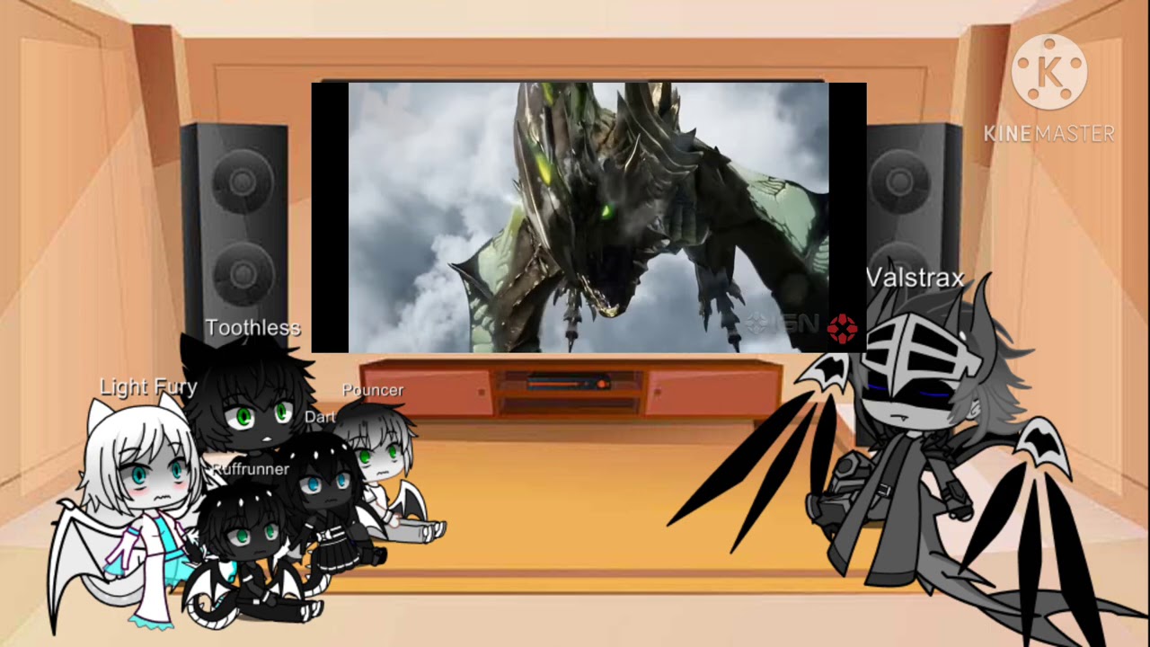 HTTYD react to M.H.W (pt 2) Gacha Club