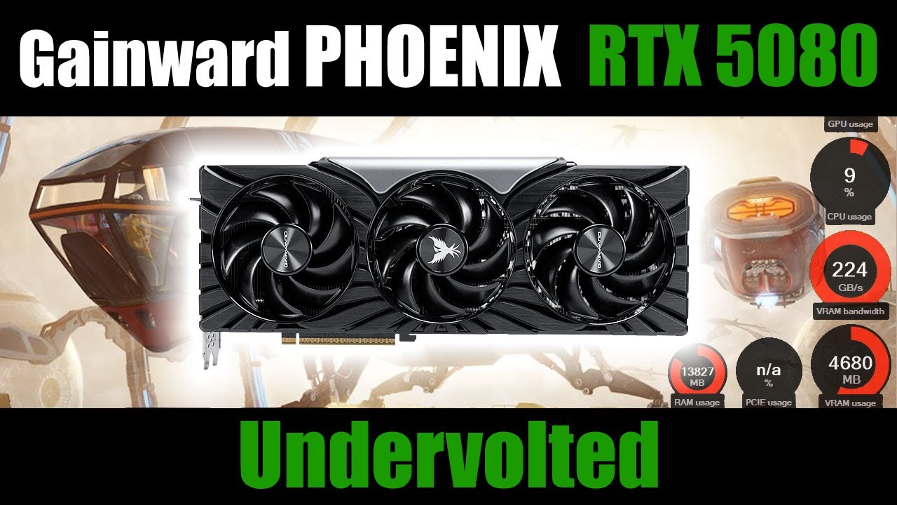 Gainward RTX 5080 PHOENIX GS | Undervolted