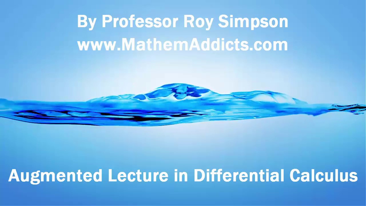 Augmented Lecture in Differential Calculus - Maximizing the Volume of a Cone in a Sphere
