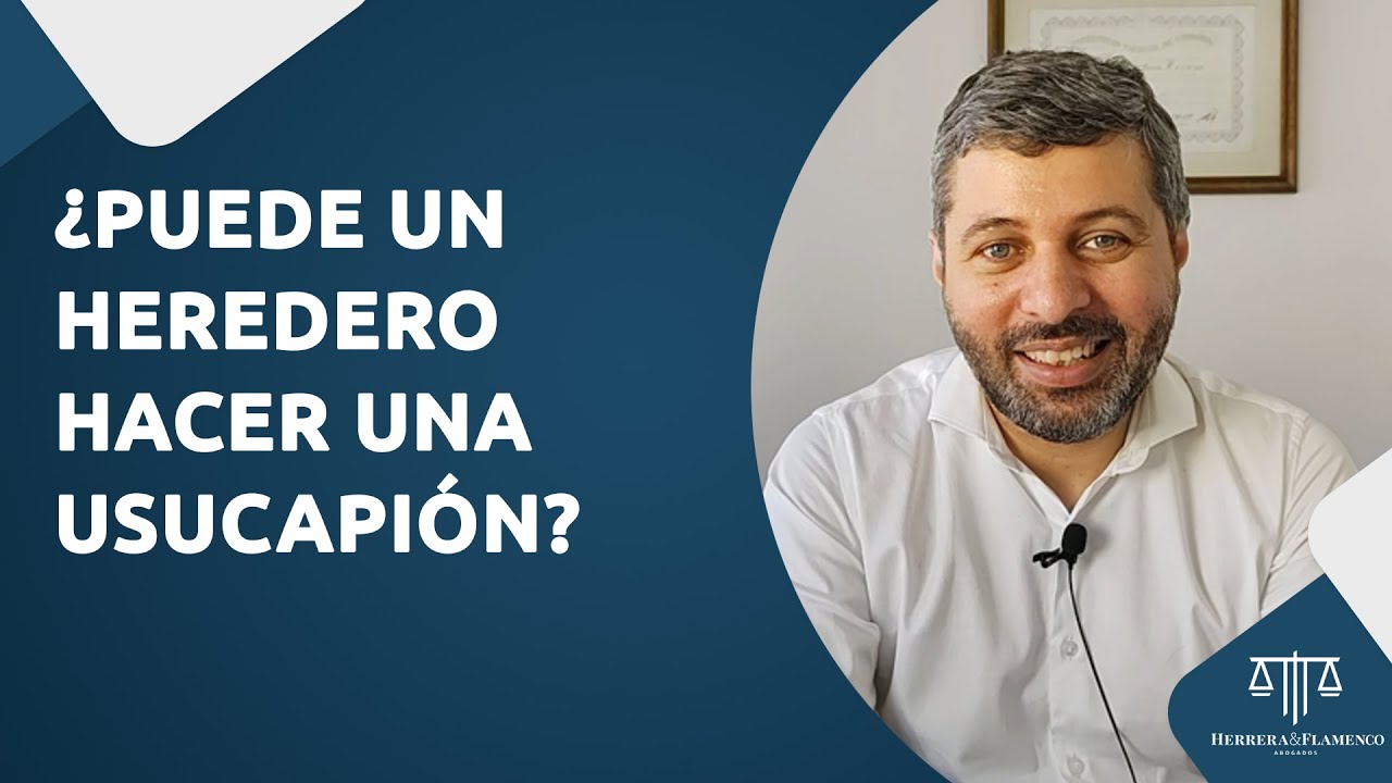 ¿Puede un heredero o condómino hacer una usucapión?