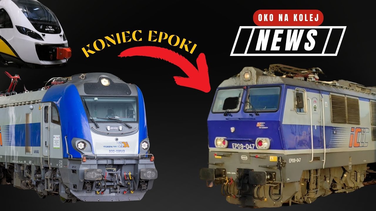 Kultowe EP09 do wycofania? Kolejne Griffiny z Newagu. Informacje Kolejowe