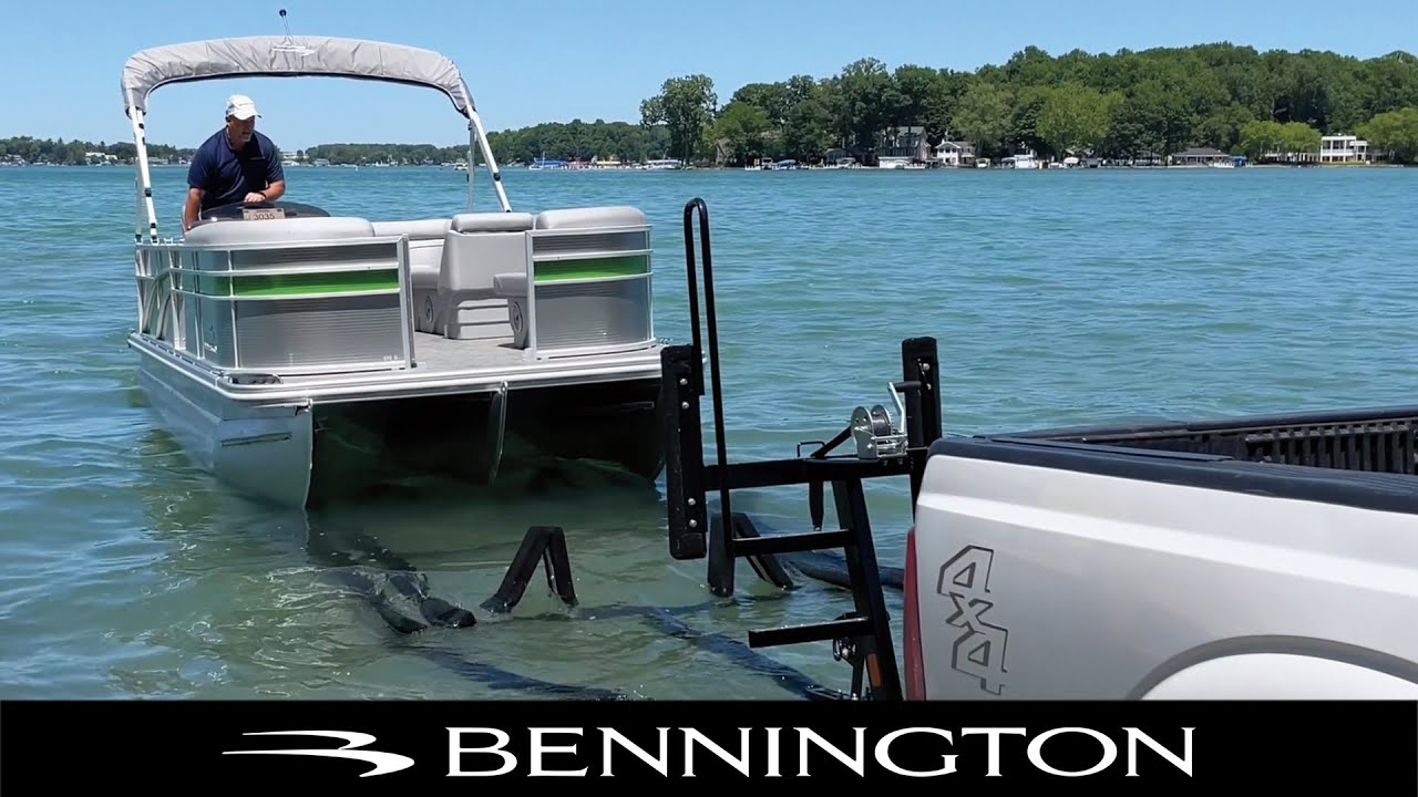 Погрузка лодки на прицеп | Bennington DockTalk