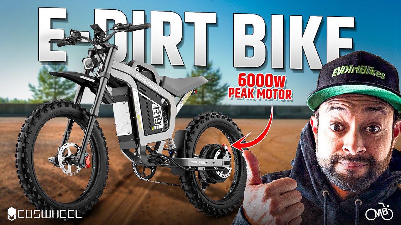 Cost Wheel R19 Review | 50mph Electric Dirt Bike With Pedals | $2500 Emoto Test Ride