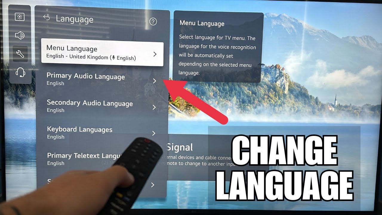 Как изменить язык на LG Smart TV (аудио и меню)
