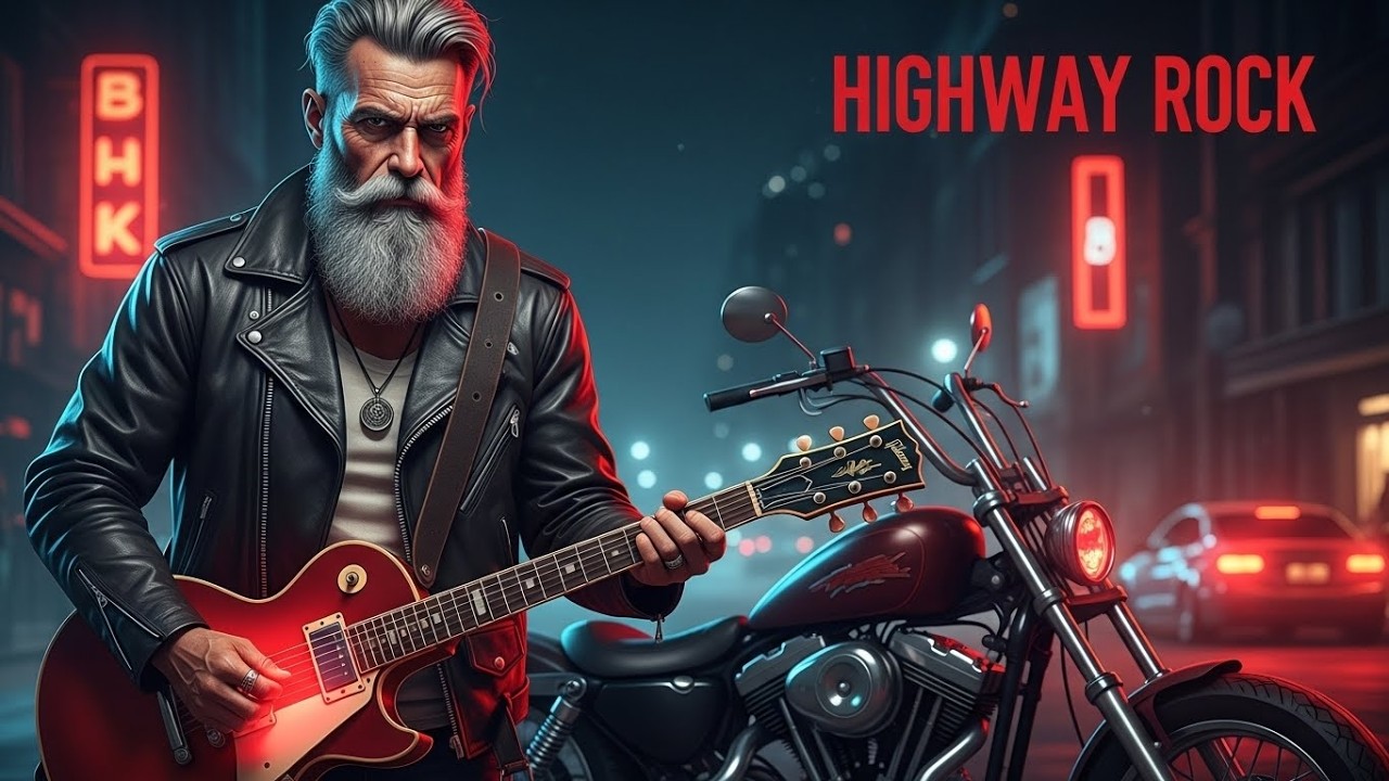 Neon City After Dark | Rock N Roll Outlaw Vibes #neonnight #outlawrock #rocknrollvibes