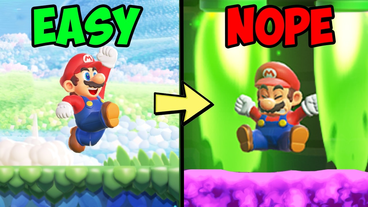 Они сделали НЕВОЗМОЖНЫЕ уровни в Mario Wonder?
