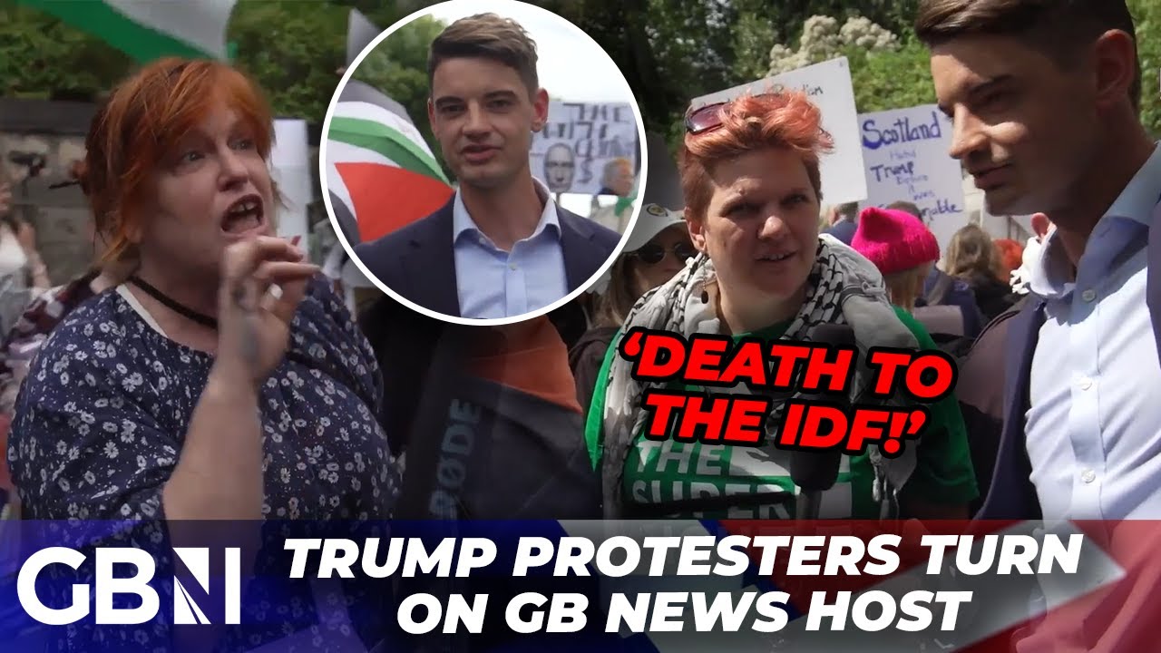 'How Am I Racist?!' | Ben Leo Leaves Trump Protesters SPEECHLESS Amid Violent Chants