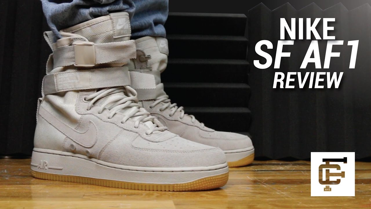 NIKE SPECIAL FIELD AIR FORCE 1 SF AF1 REVIEW