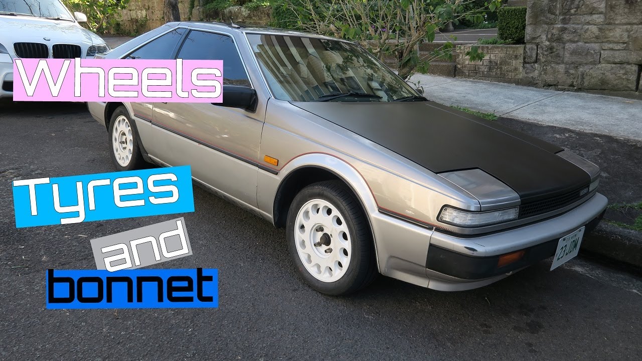 Wheels, tyres and bonnet | Nissan Gazelle S12 make over