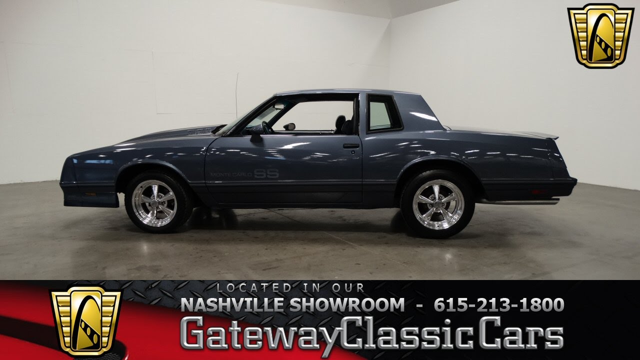 1984 Chevrolet Monte Carlo SS ,Gateway Classic Cars-Nashville #284