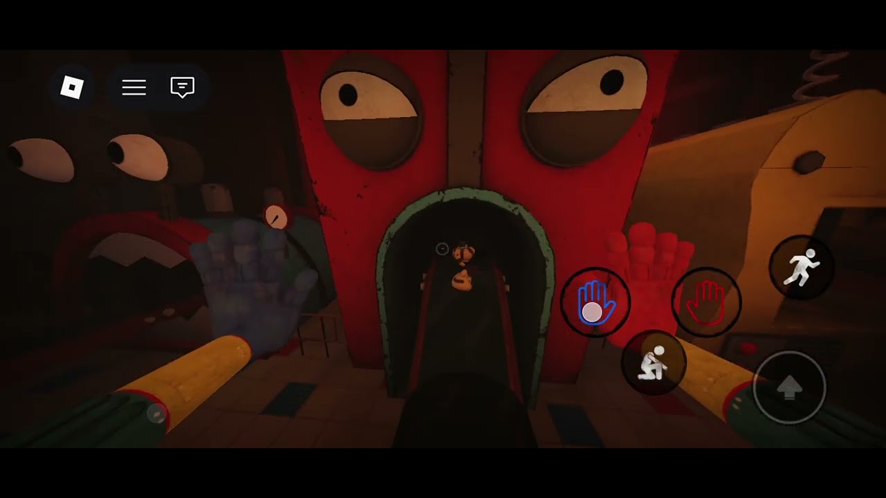 Jugando poppy playtime en roblox parte 1