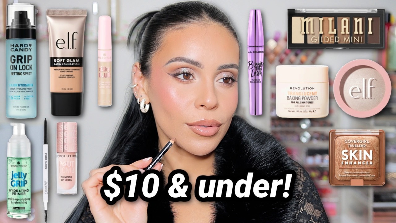 Nothing Over $10 😍 | Full Face Drugstore Makeup